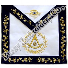 Finest Quality Masonic Regalia Hands Embroidery Bullion Wire Aprons